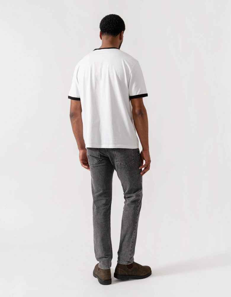 BOSS Orange Washed Delaware Jeans - Dark Grey 022