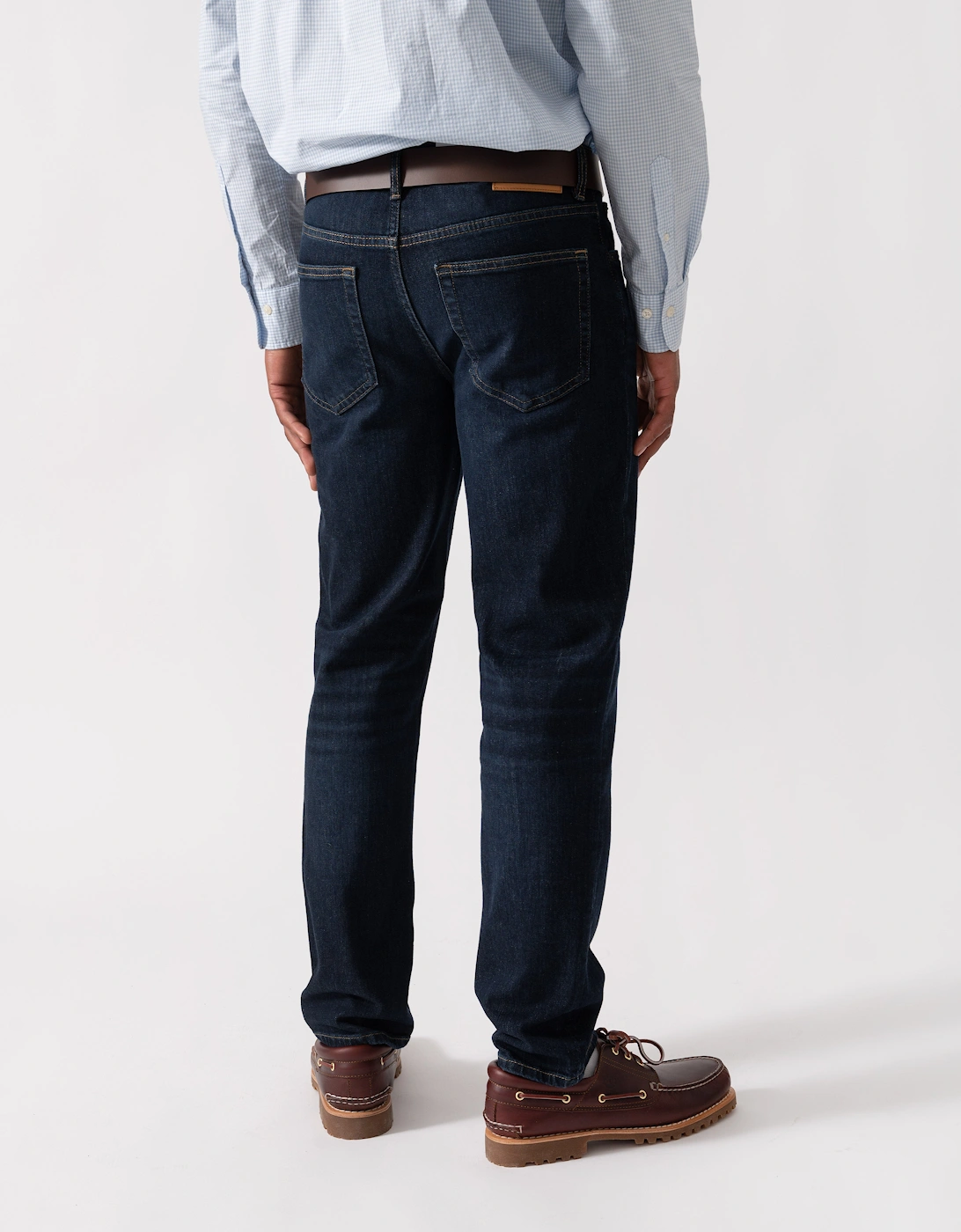 Mens Regular Fit Jeans - 962 Dark Blue Broken In