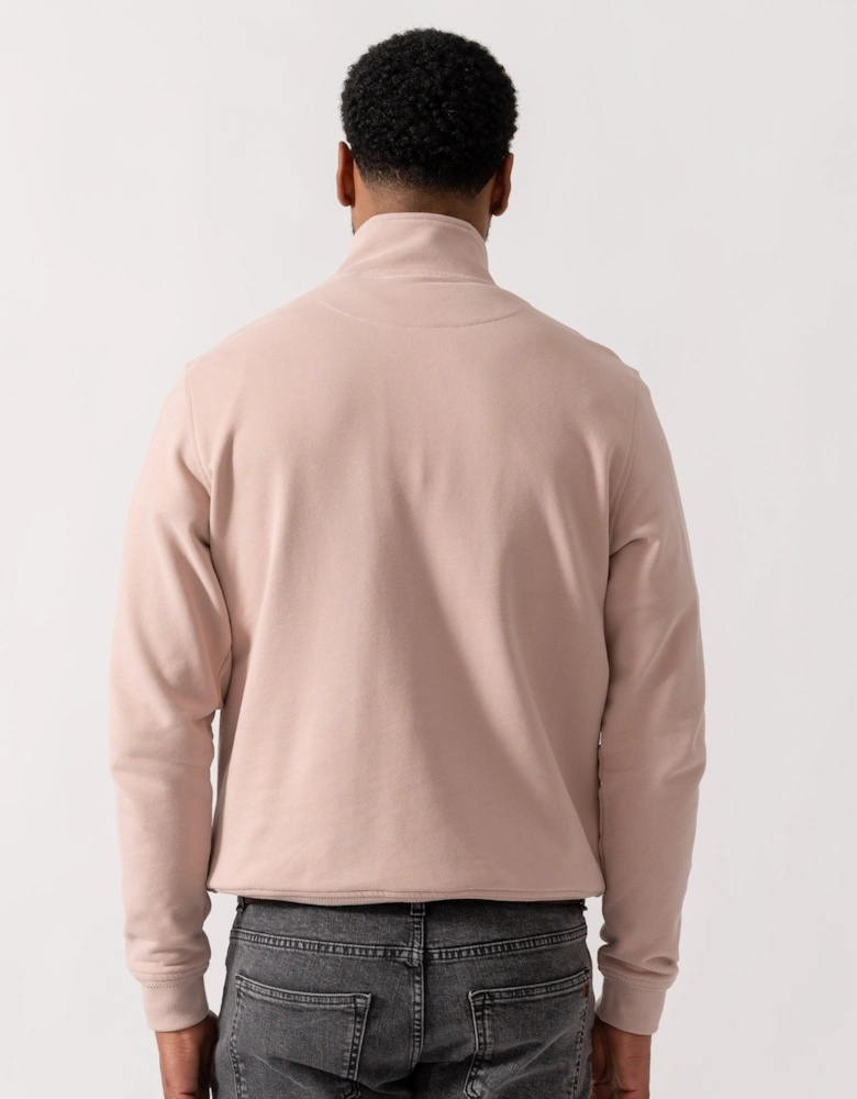 Quarter Zip Sweatshirt - Dusk Pink
