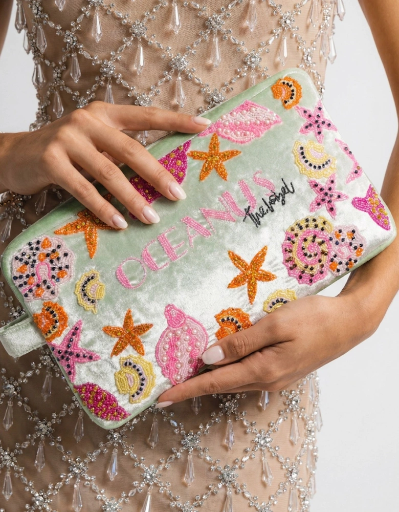 Sea Treasure Beaded Bag