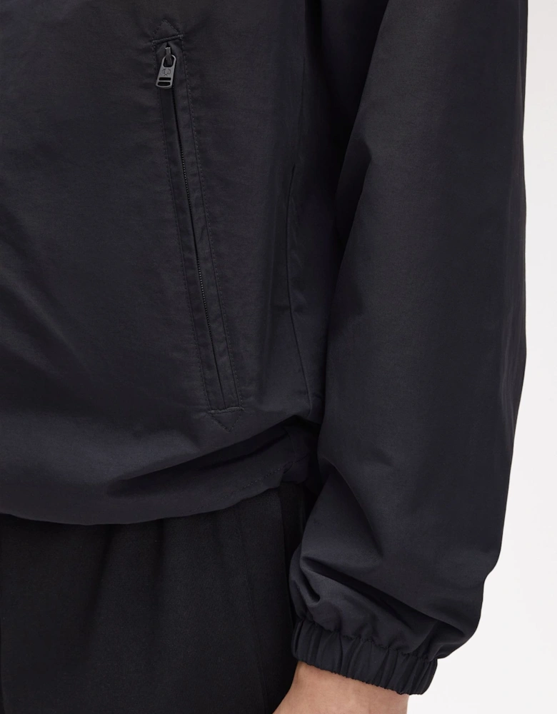 J7902 Hooded Shell Jacket - Black