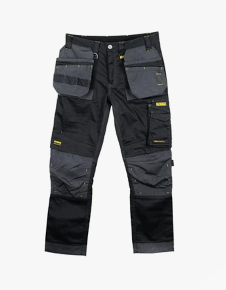 HARRISON Mens Trousers Black Grey