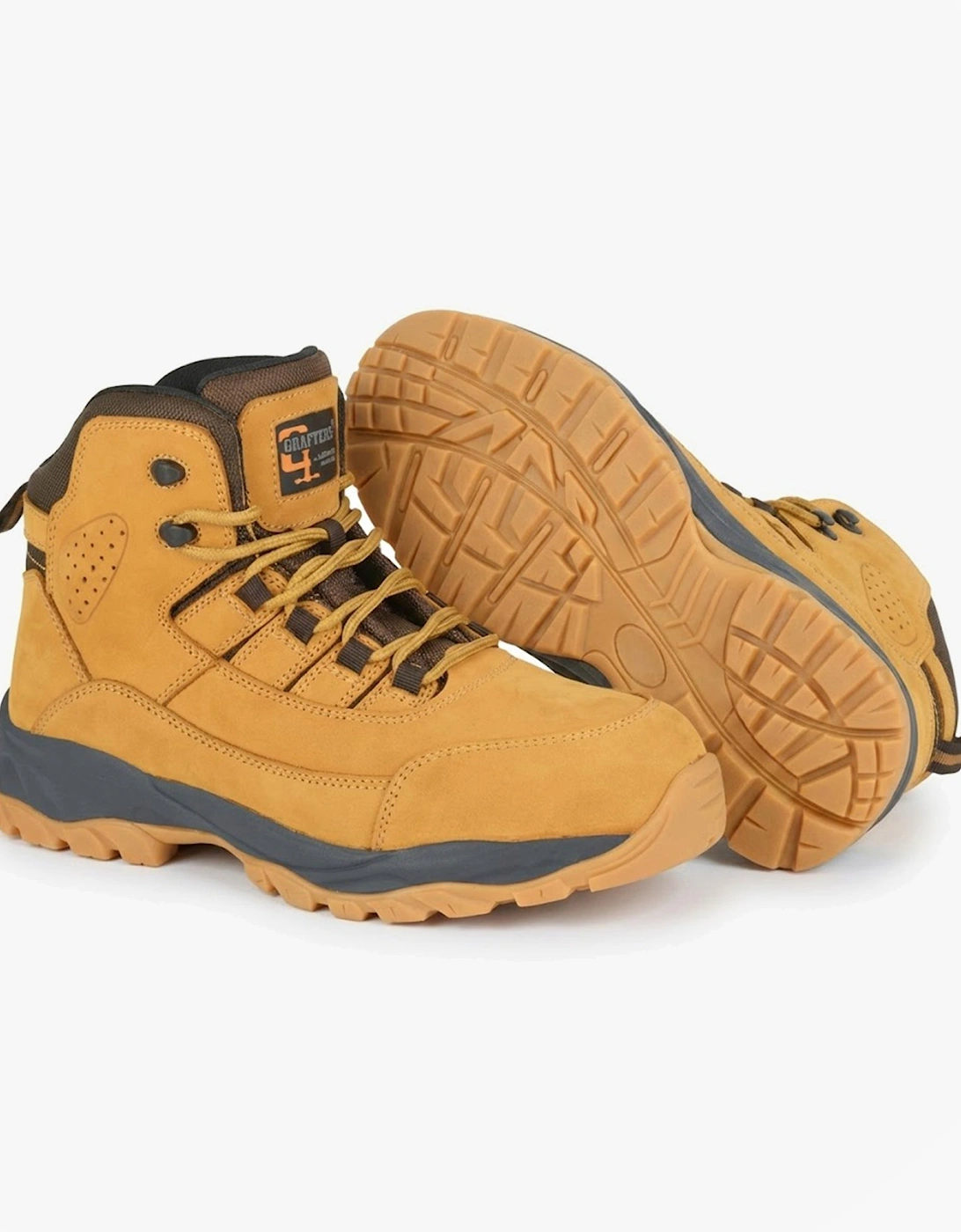 M331N Mens Safety Boots Honey