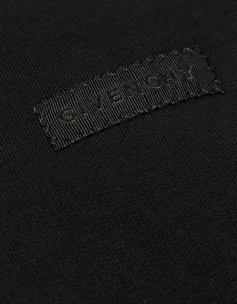 Logo Patch Sweatshirt in Black
