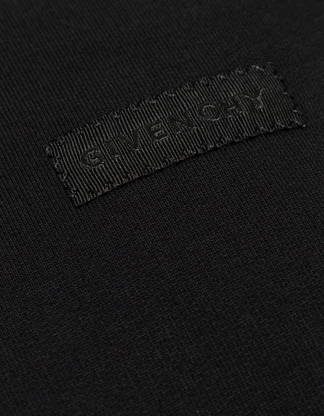 Logo Patch Sweatshirt in Black