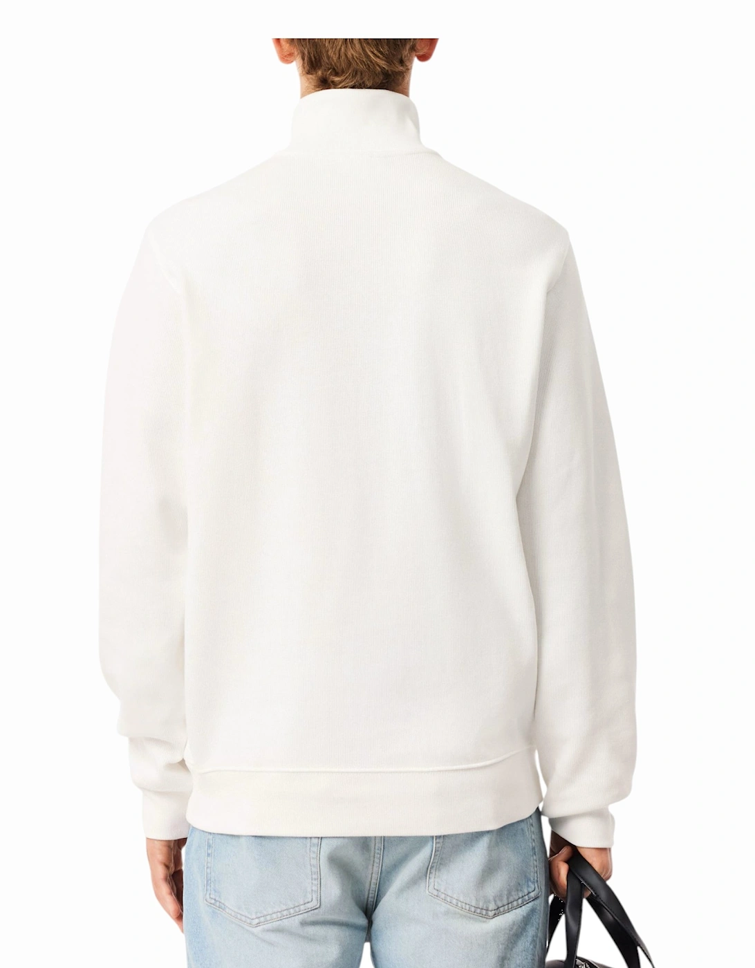 Mens Sweatshirt High Neck Jumper