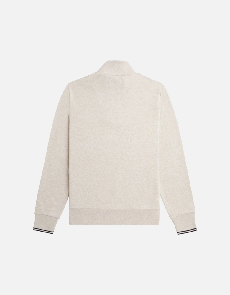 Half Zip Sweatshirt Porridge Marl