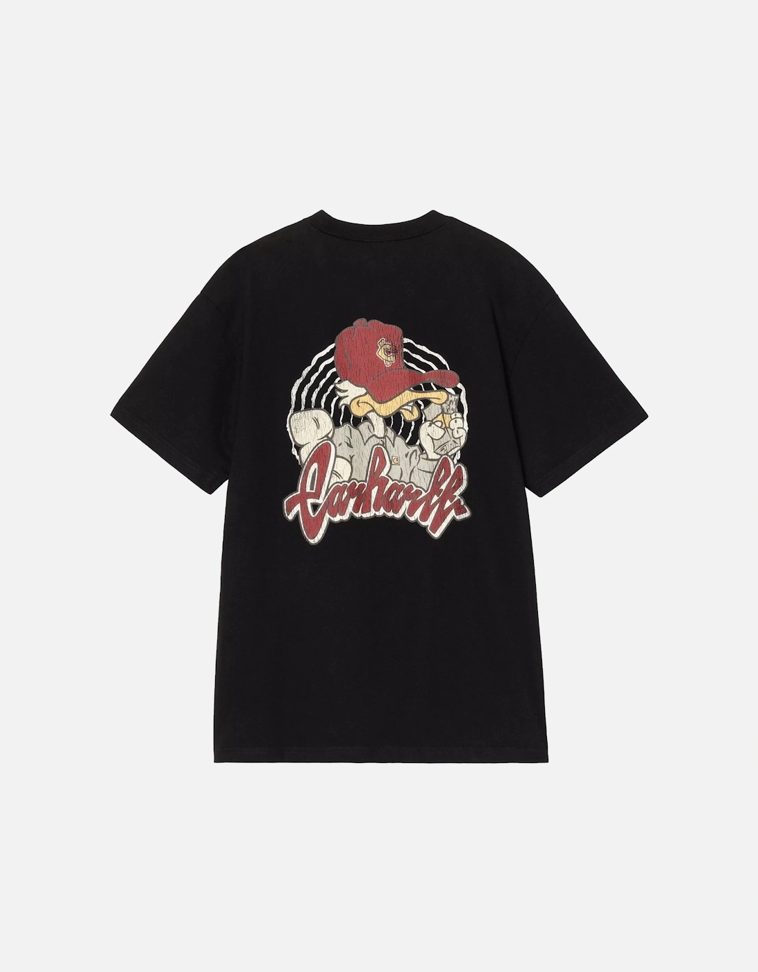 S/S Chedda T-Shirt Black Heavy Stone Wash