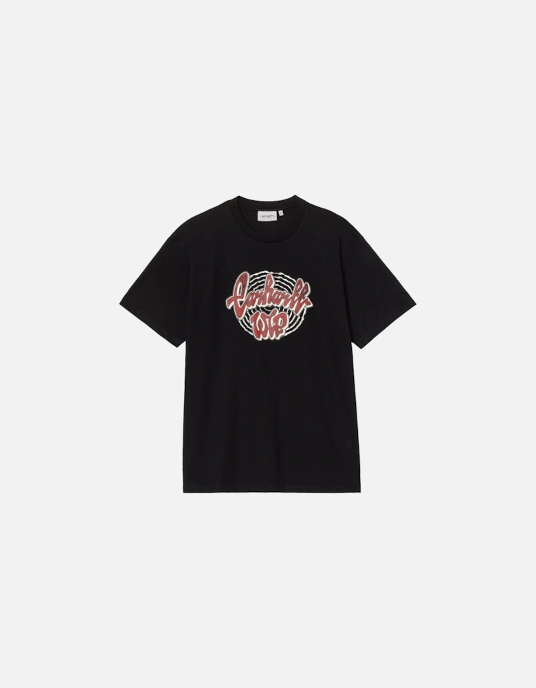 S/S Chedda T-Shirt Black Heavy Stone Wash