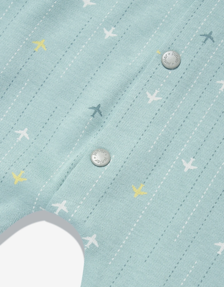 Baby Boys Knitted Overall in Green