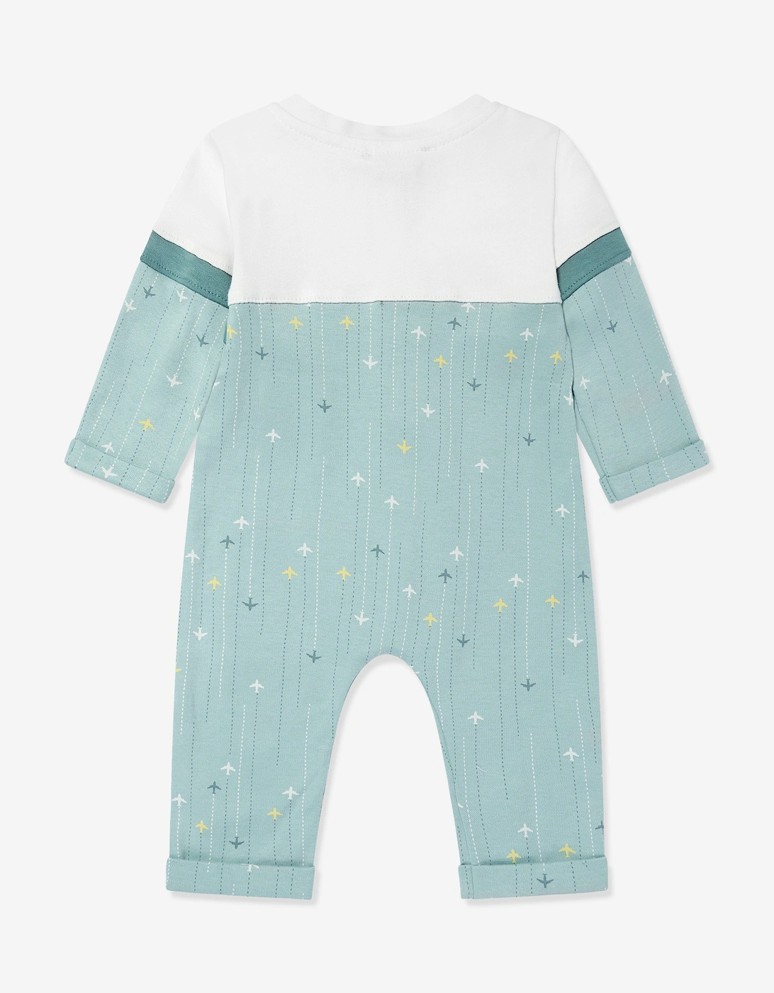 Baby Boys Knitted Overall in Green