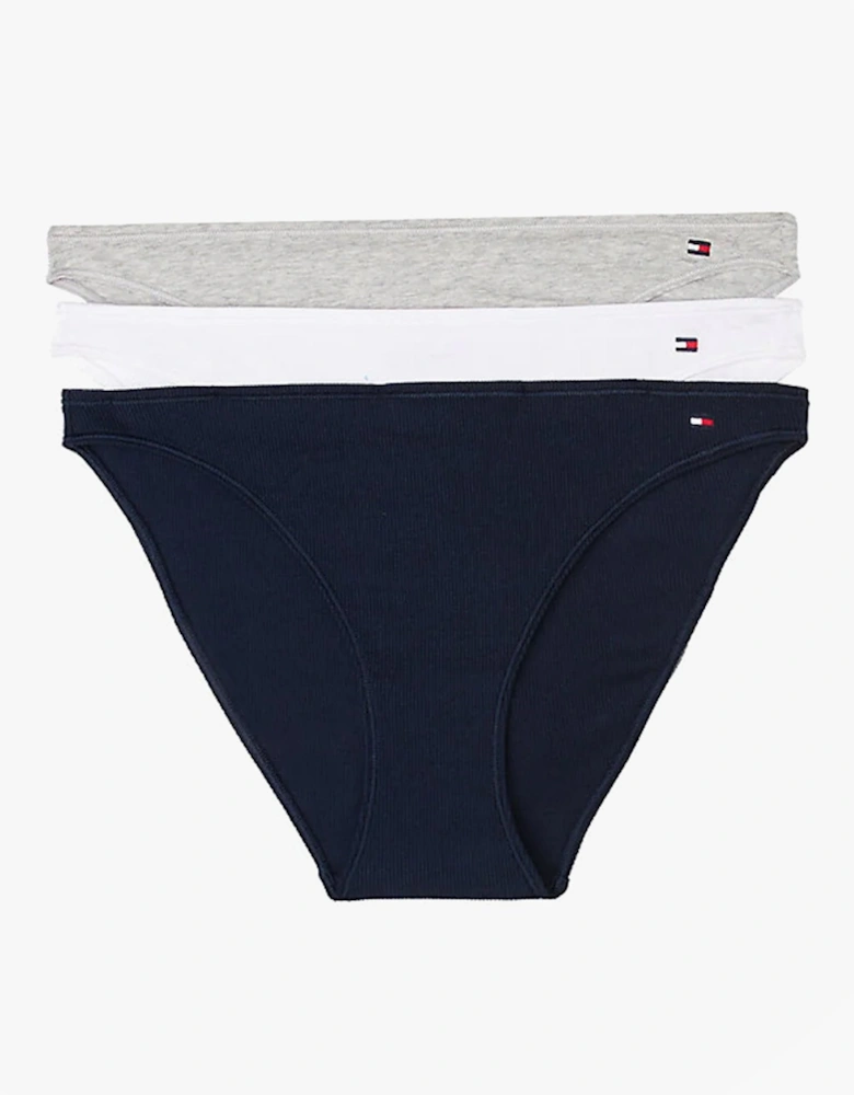 3 PACK DIPPED BIKINI Womens Brief Multicoloured