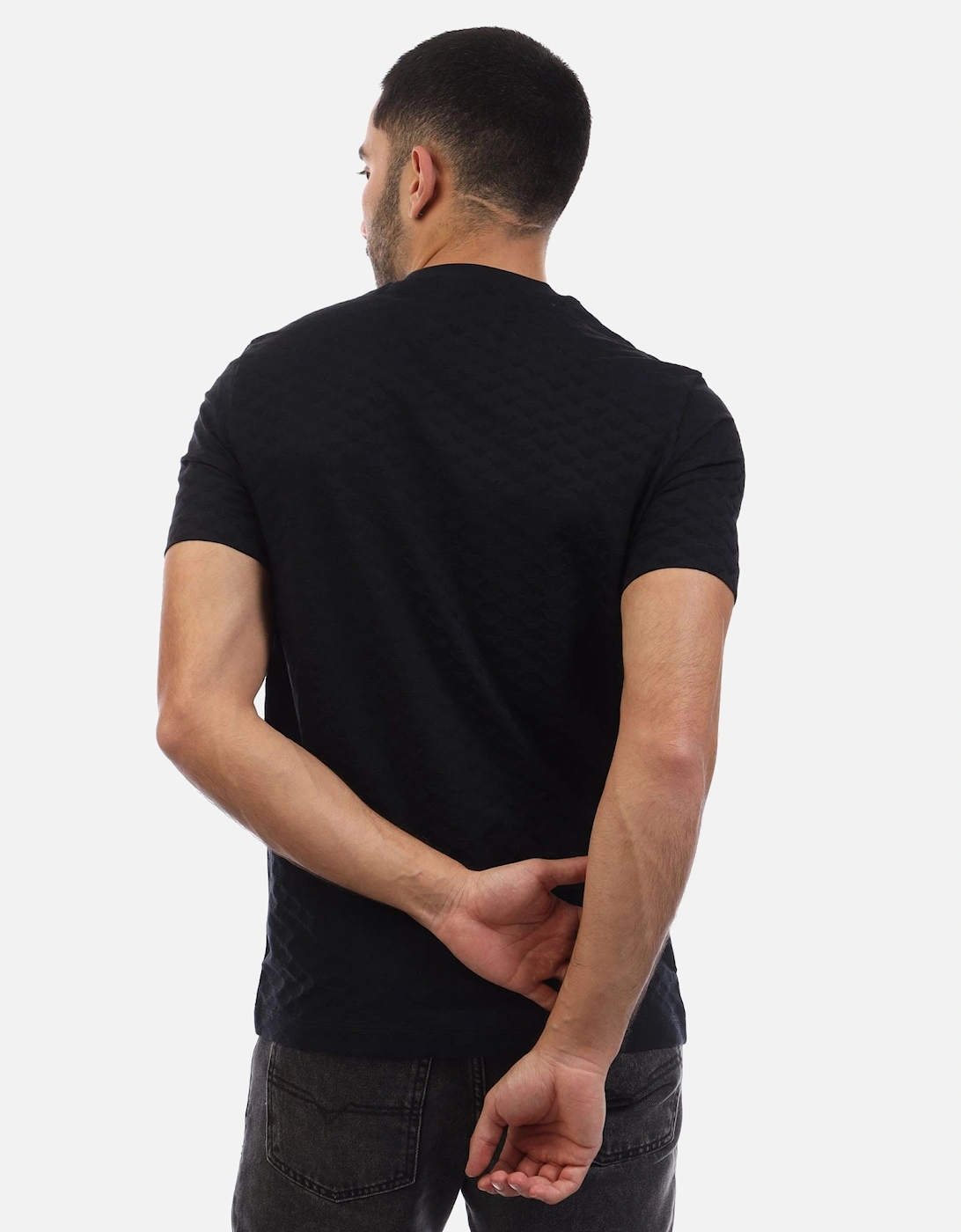 Allover Jacquard Eagle T-Shirt