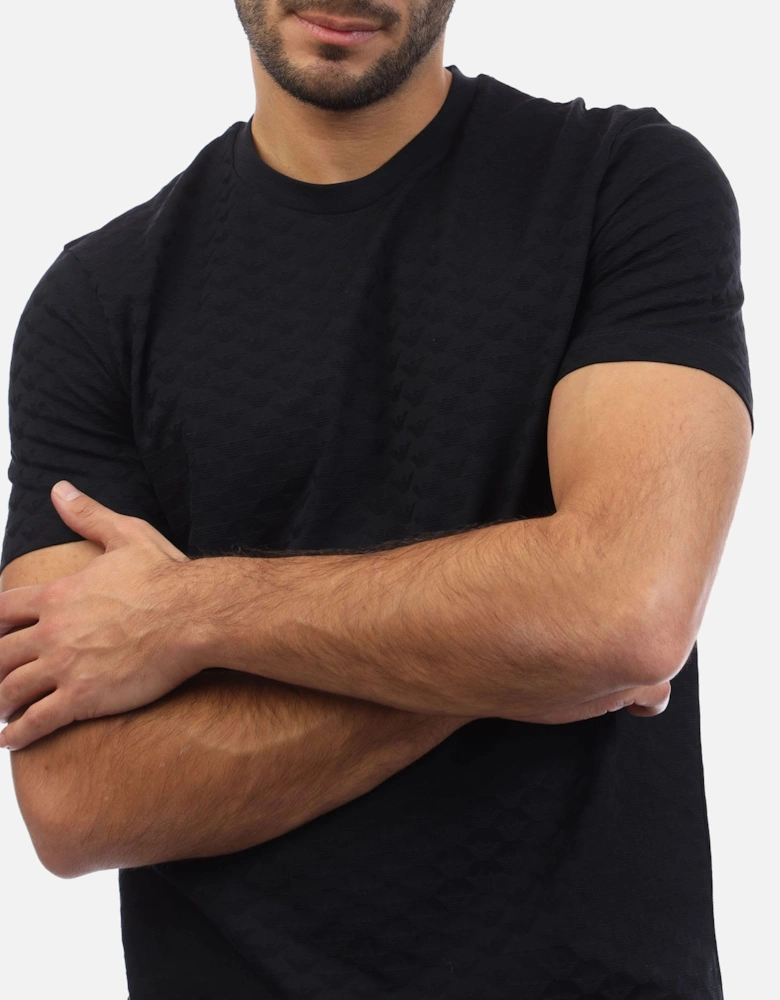 Allover Jacquard Eagle T-Shirt