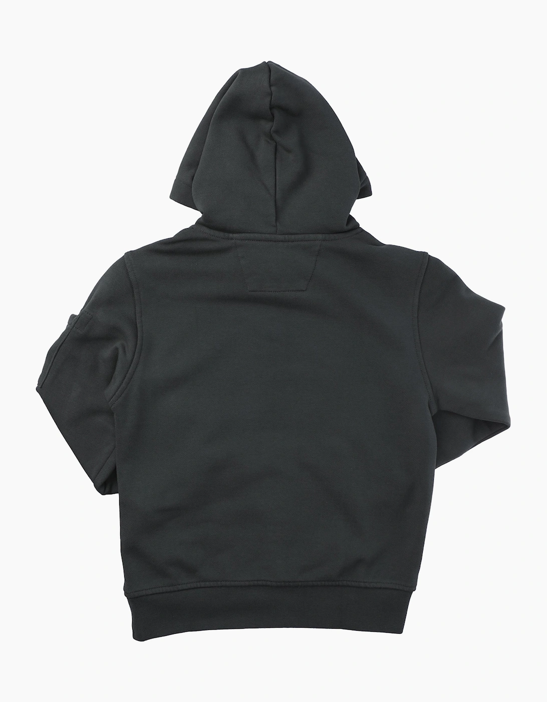 Juniors Diagonal Raised Lens Hoodie