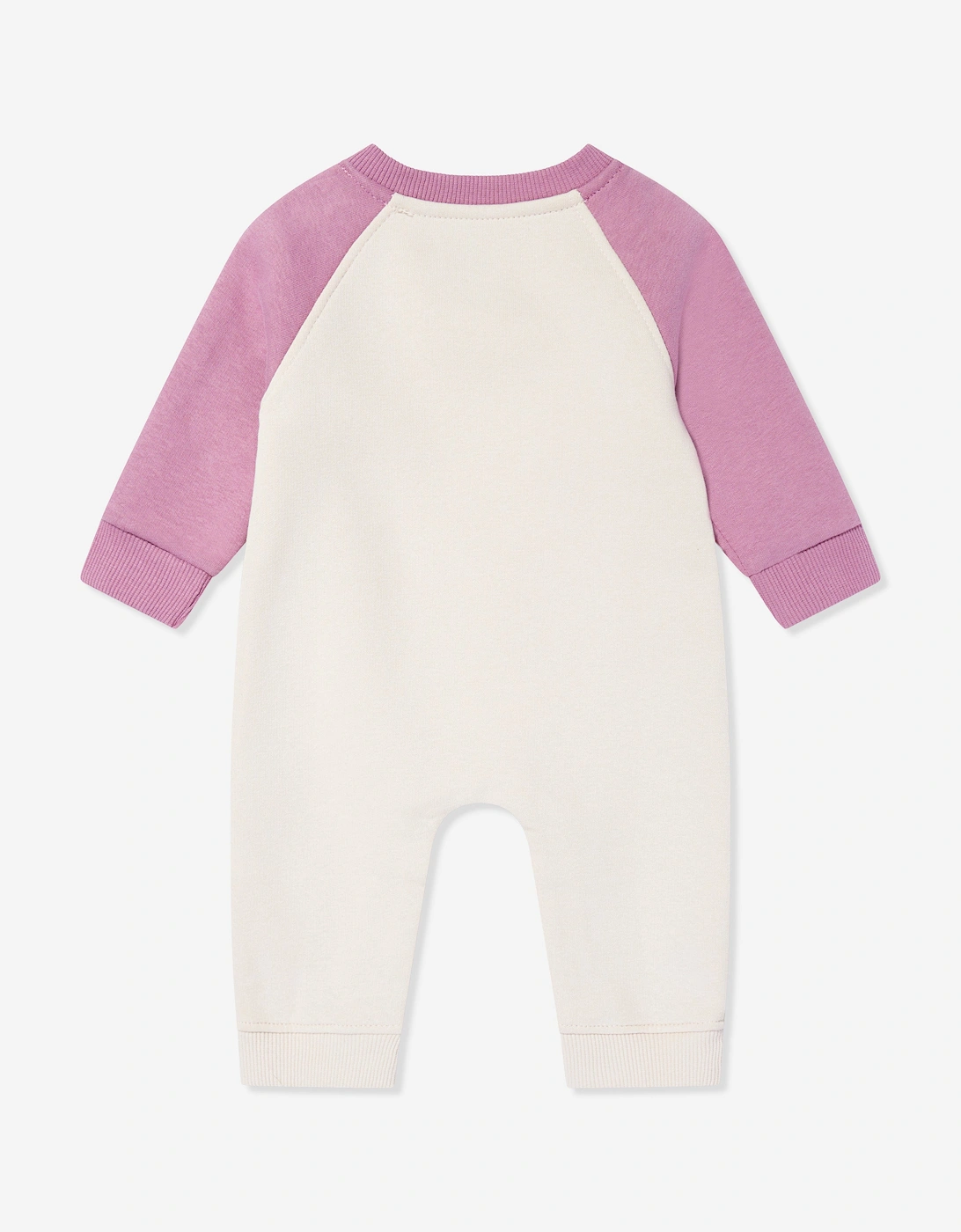 Baby Girls Embroidered Babygrow in Pink