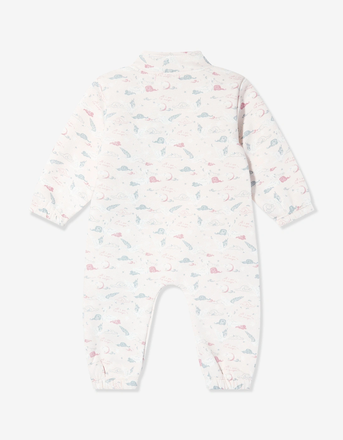 Baby Girls Patterned Romper in Pink