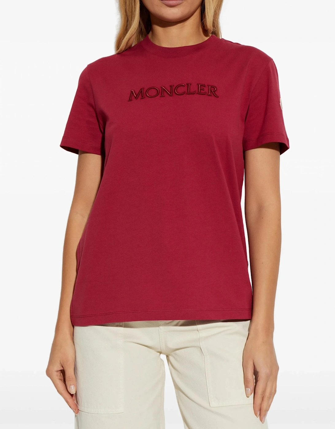 Womens Branded T-Shirt Red