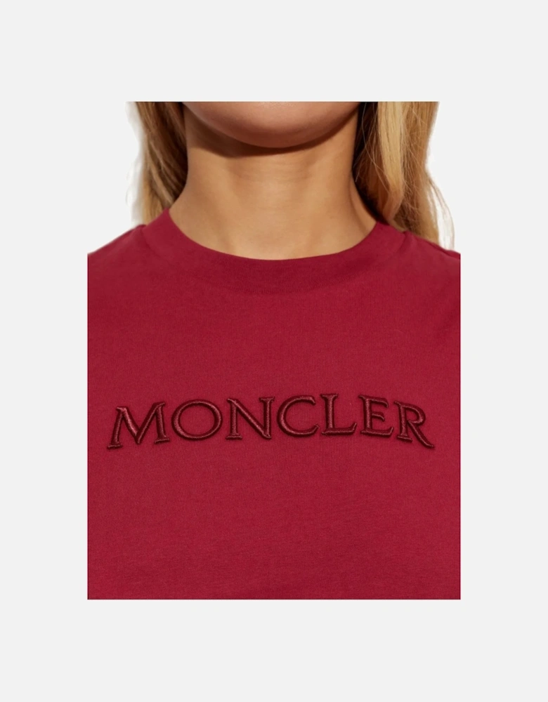 Womens Branded T-Shirt Red