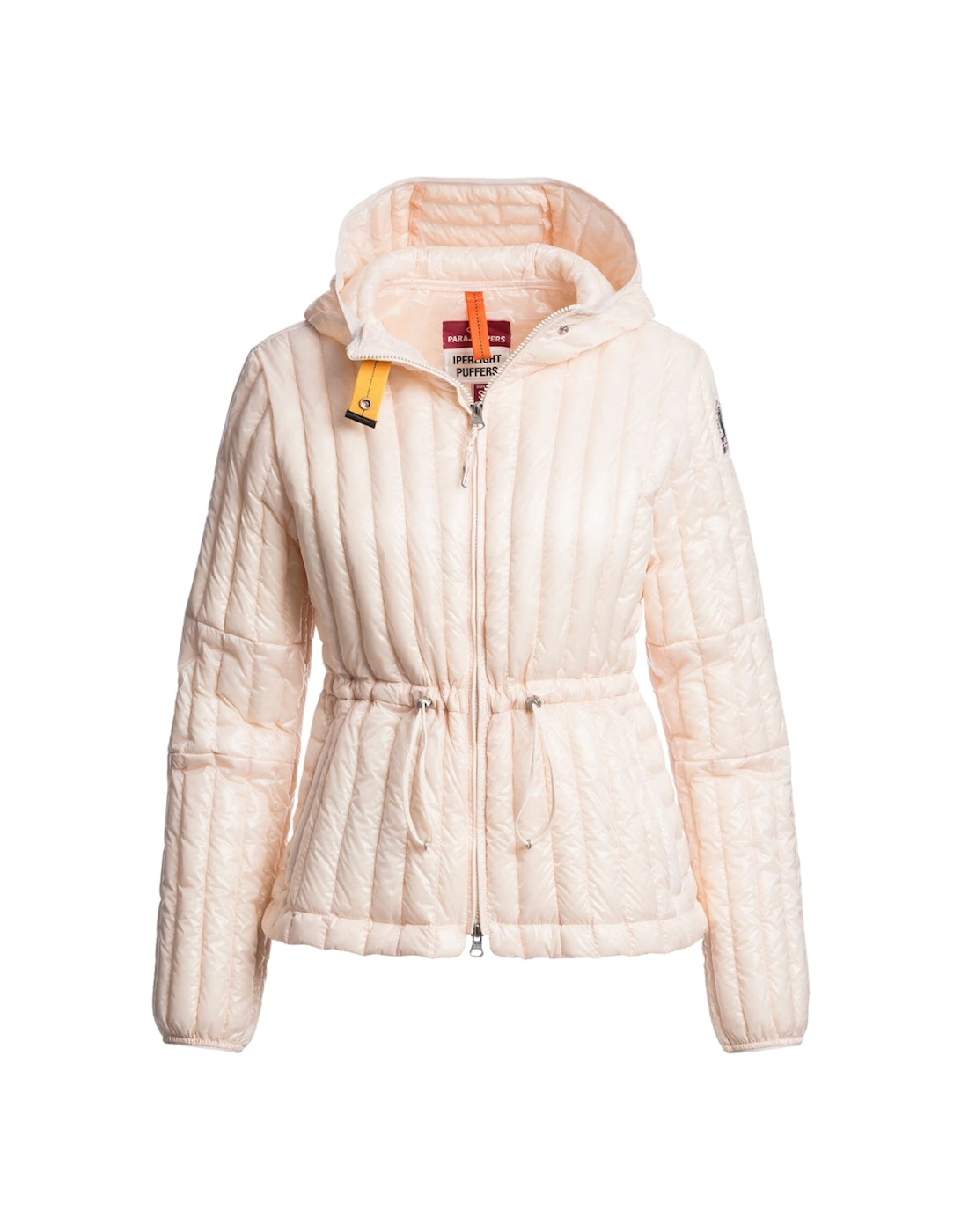 Kun Blush White Hooded Down Jacket, 4 of 3