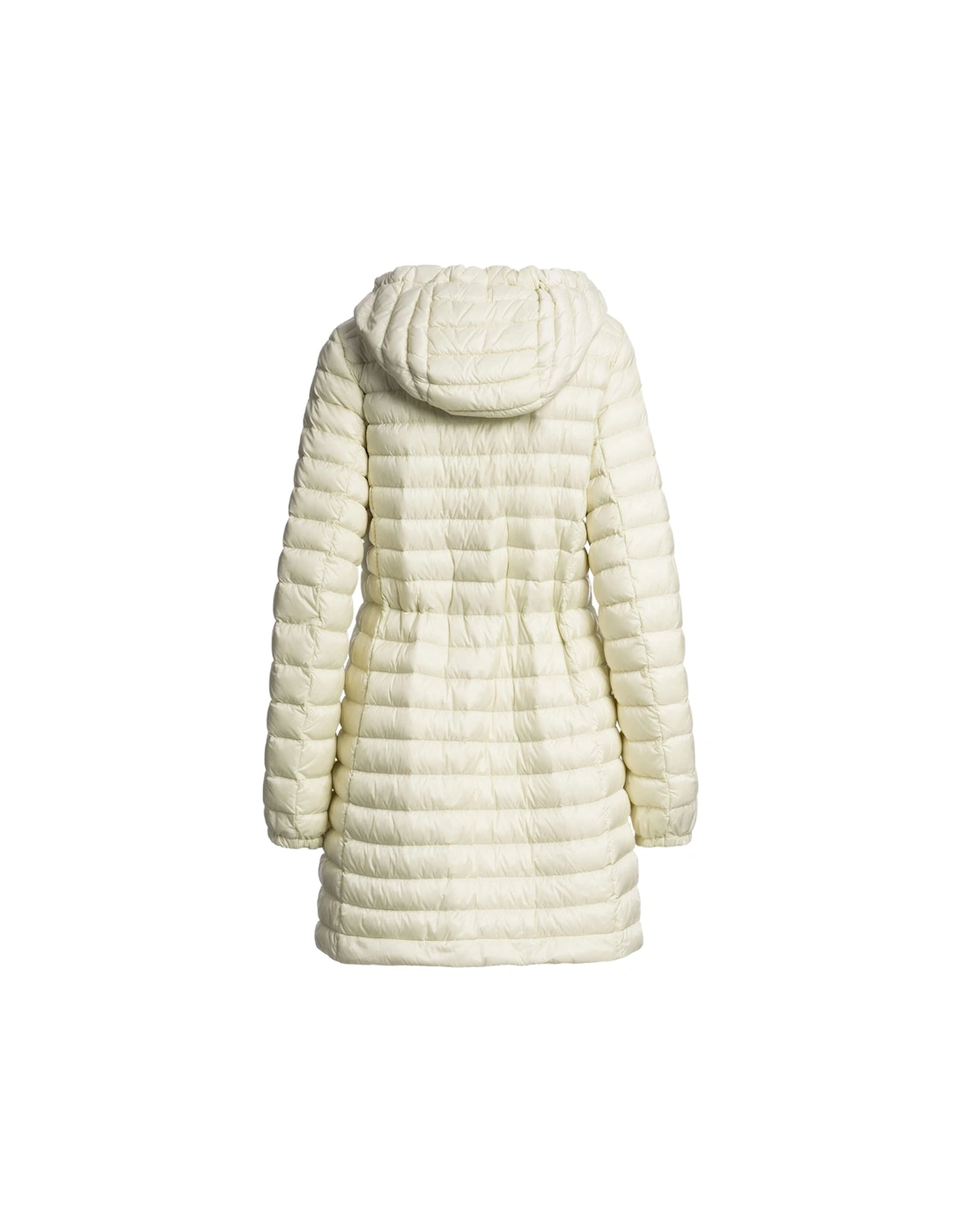 Meredith Mossy Chalk Hooded Down Jacket