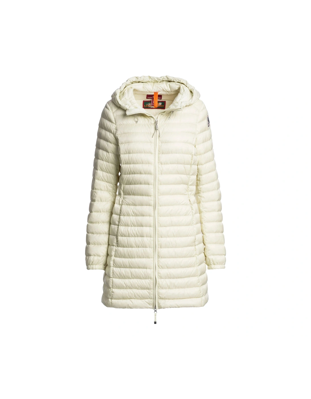 Meredith Mossy Chalk Hooded Down Jacket, 4 of 3