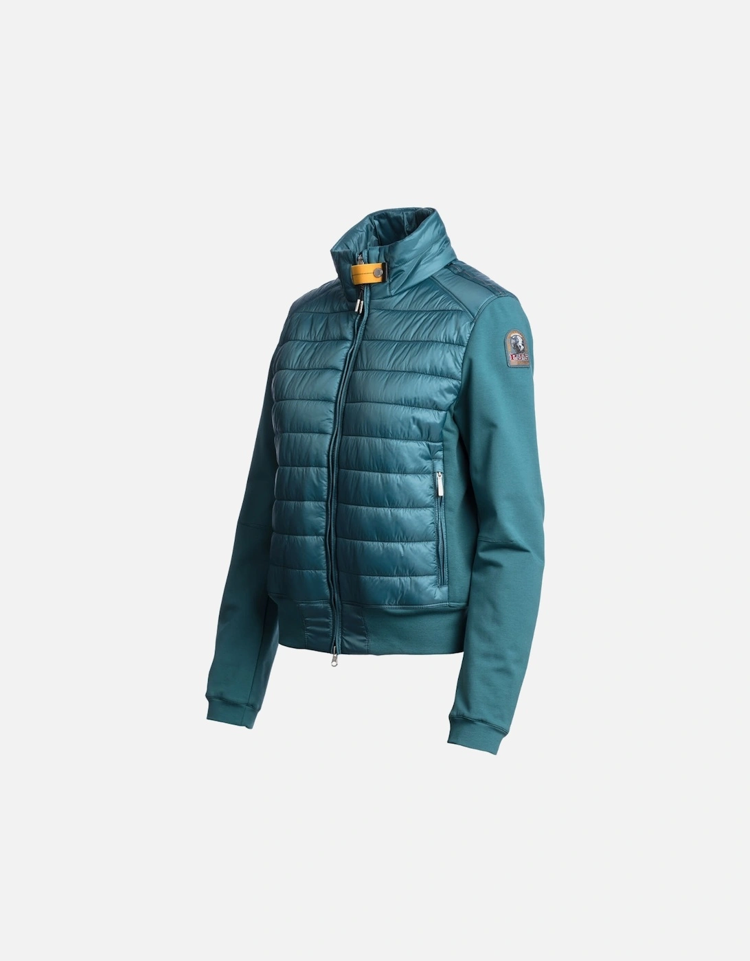 Rosy Dusty Petrol Blue Fleece Jacket