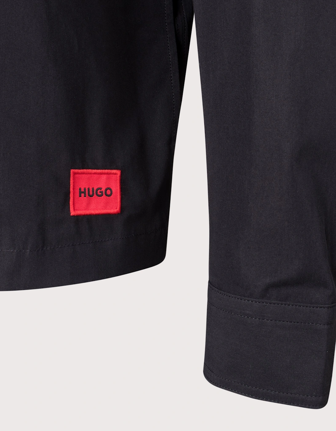 Oversized Zip Through Evalom Overshirt