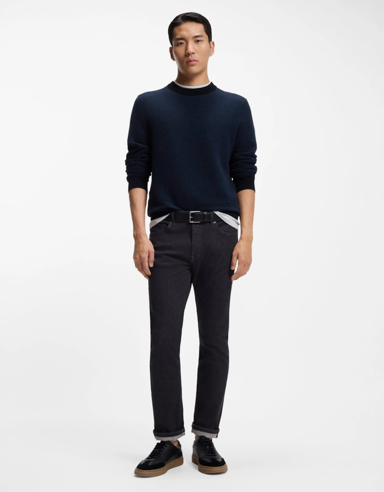 BOSS Orange Slim Fit Delaware Jeans - Dark Blue 401