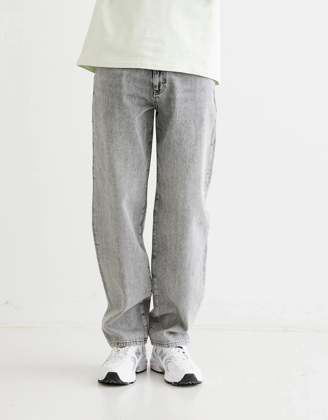 Leroy Ash Grey Jeans - Grey