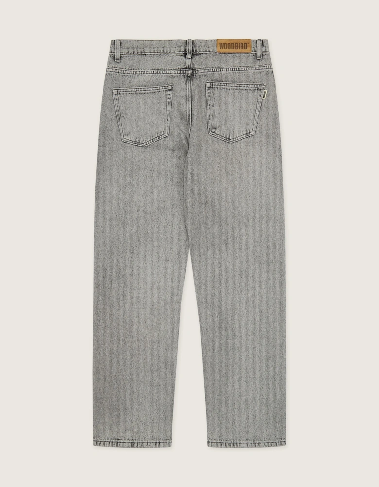 Leroy Ash Grey Jeans - Grey