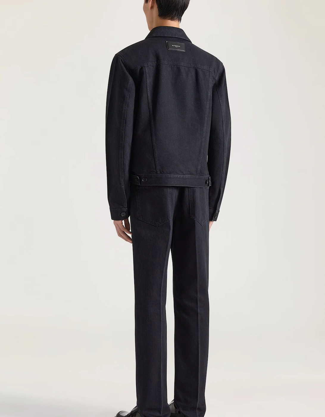 DISTRESSED COTTON JEANS