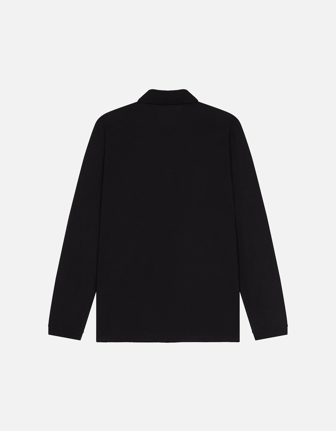 BRANDED COTTON LS POLO