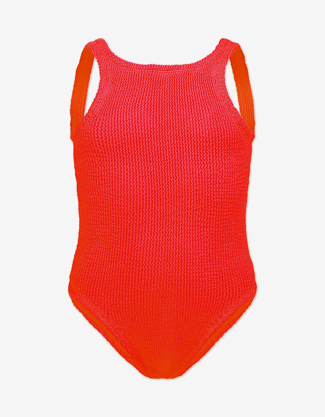 Girls Classic Swimsuit in Red, 4 of 3