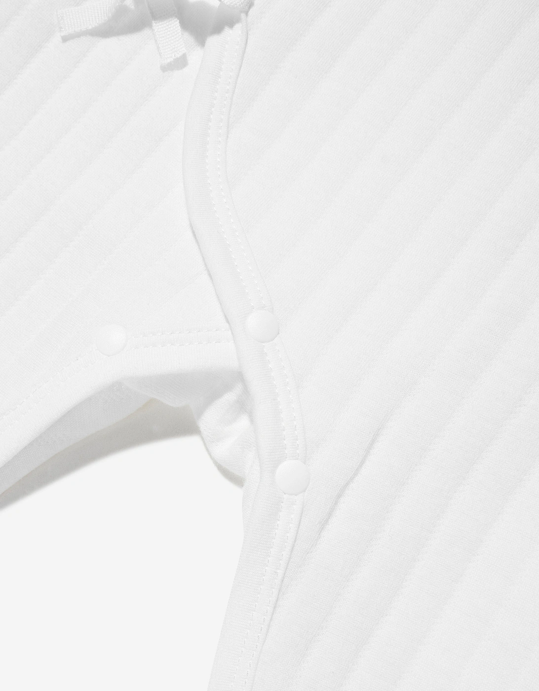 Baby The Teddy Bear Boucle Wrap Baby Grow Romper in White