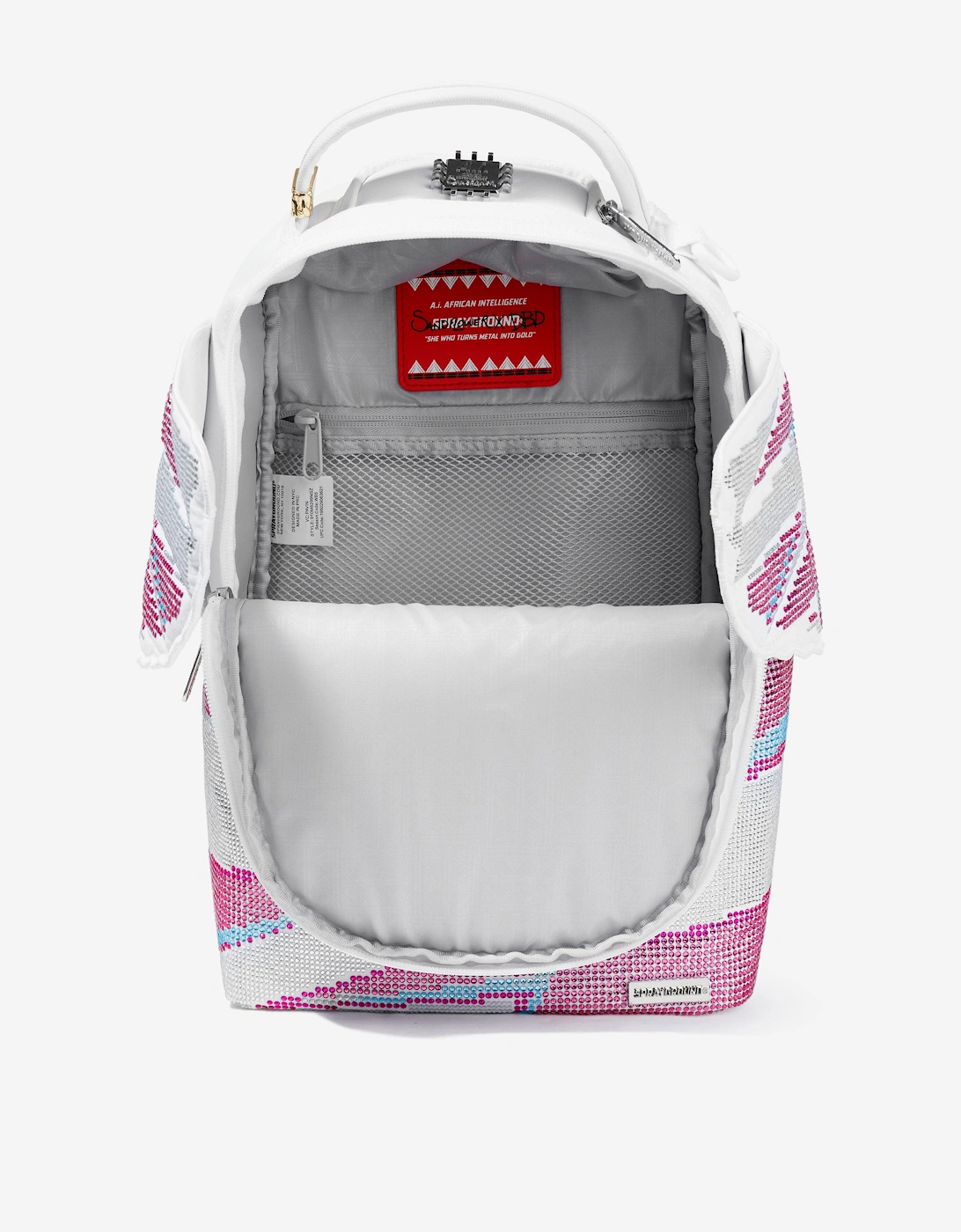 Girls AI Wings Mini Backpack in Pink