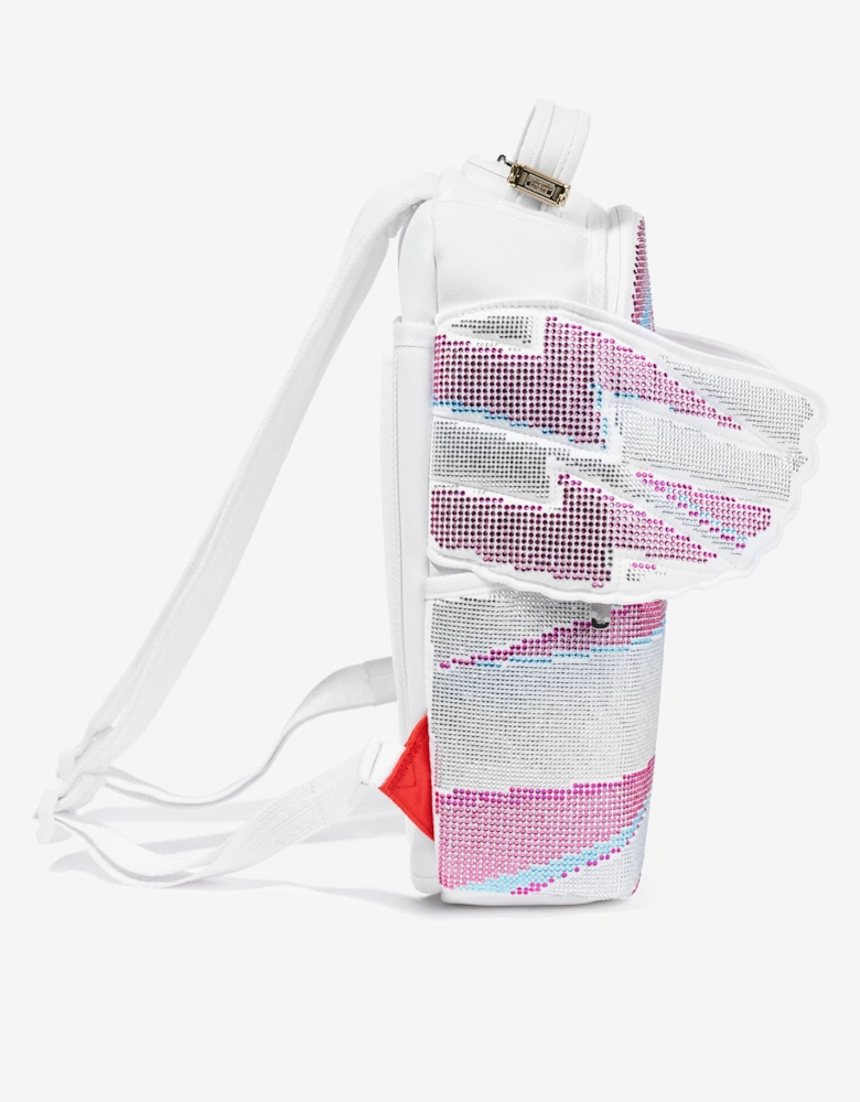 Girls AI Wings Mini Backpack in Pink