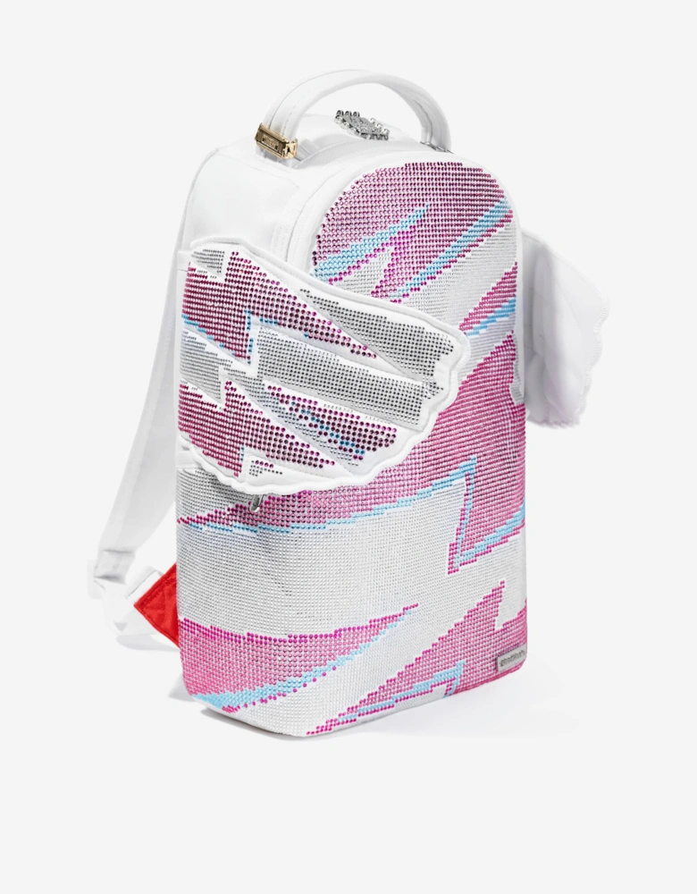 Girls AI Wings Mini Backpack in Pink