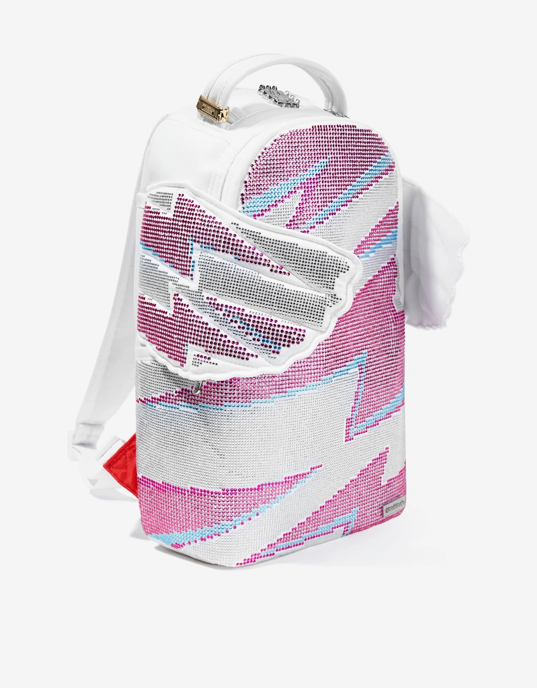 Girls AI Wings Mini Backpack in Pink