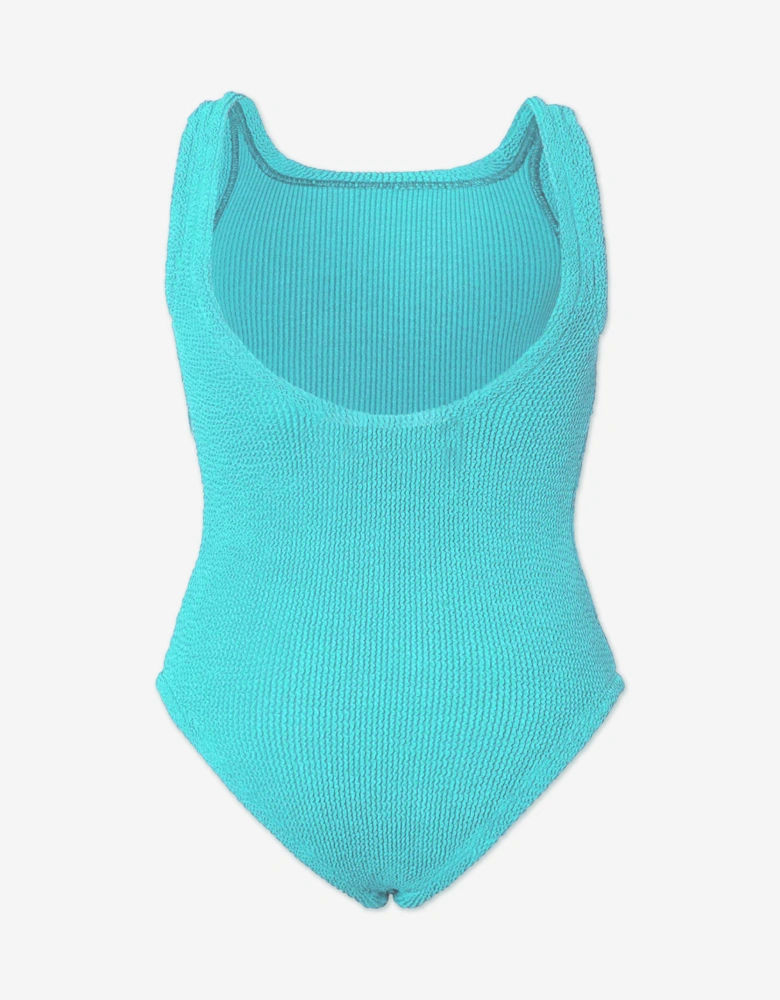 Girls Classic Swimsuit in Blue