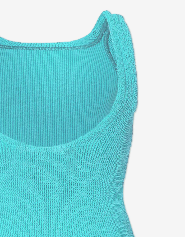 Girls Classic Swimsuit in Blue