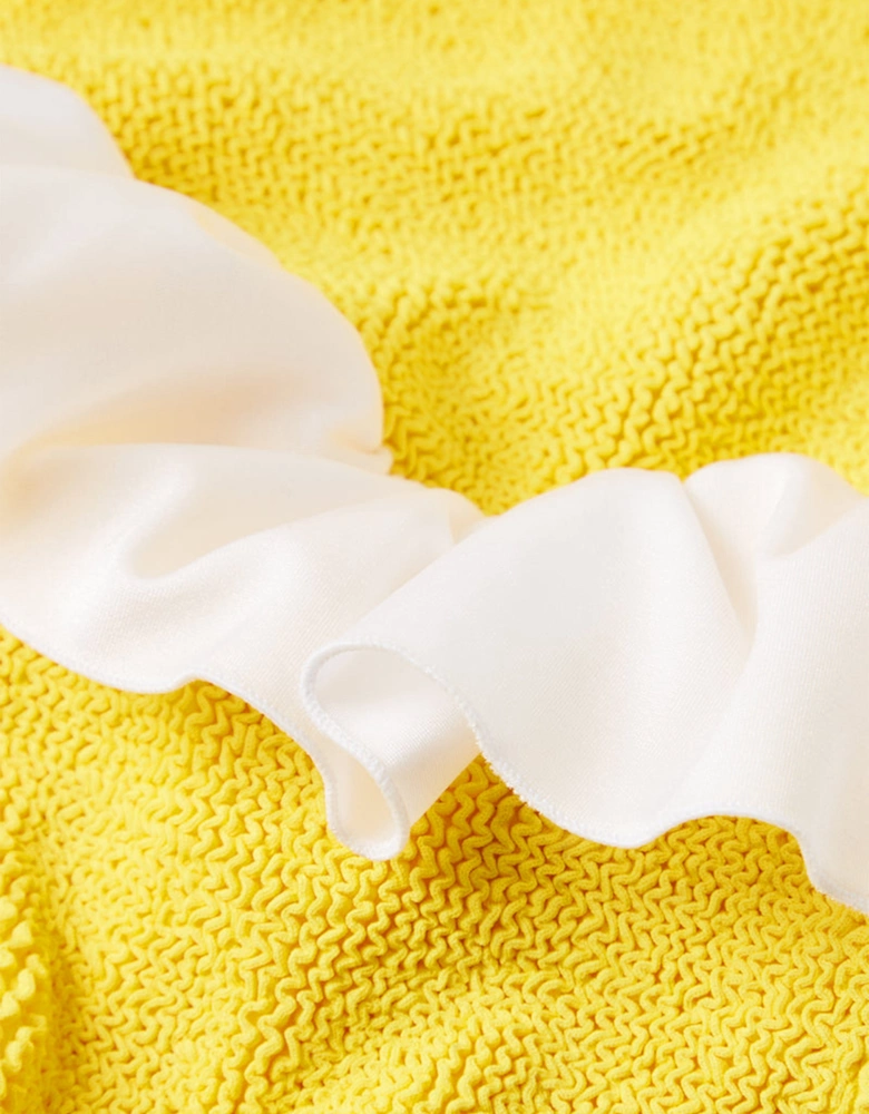 Girls Denise Swimsuit in Yellow