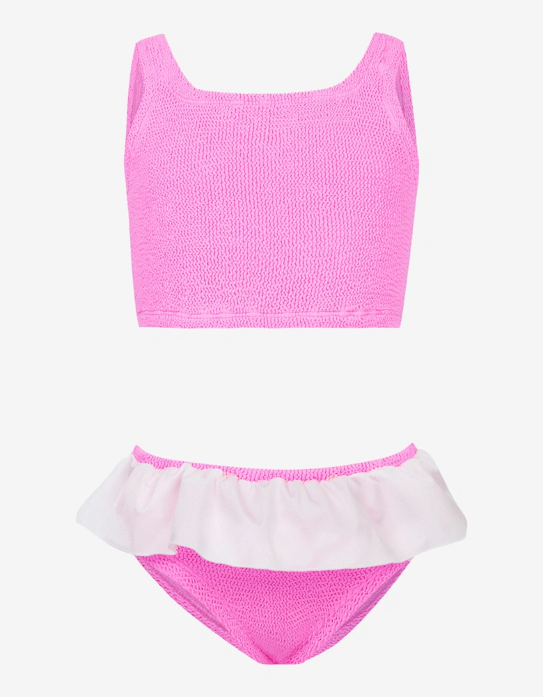 Girls Olive Bikini in Pink