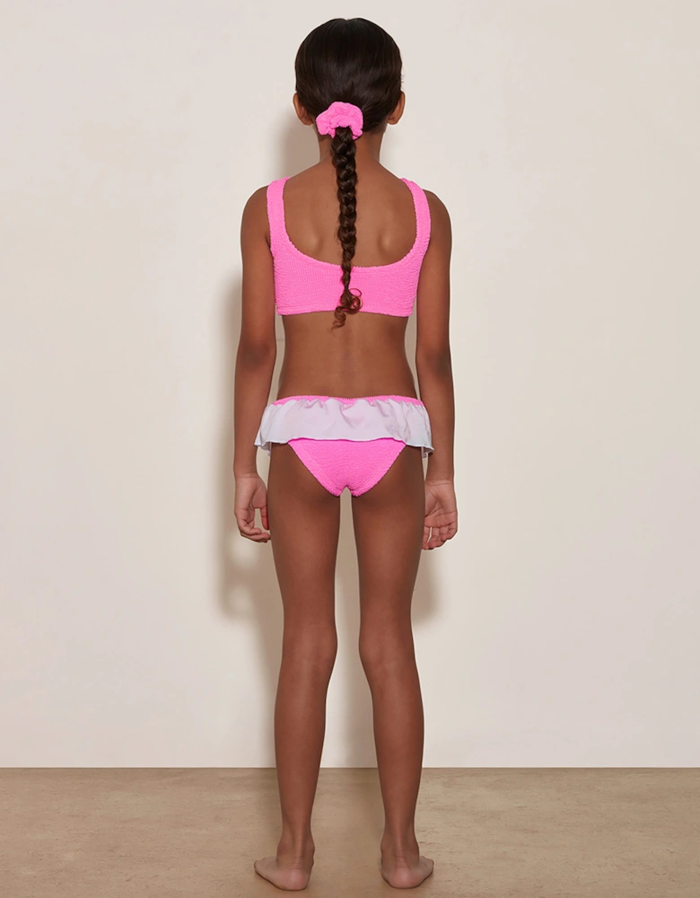 Girls Olive Bikini in Pink