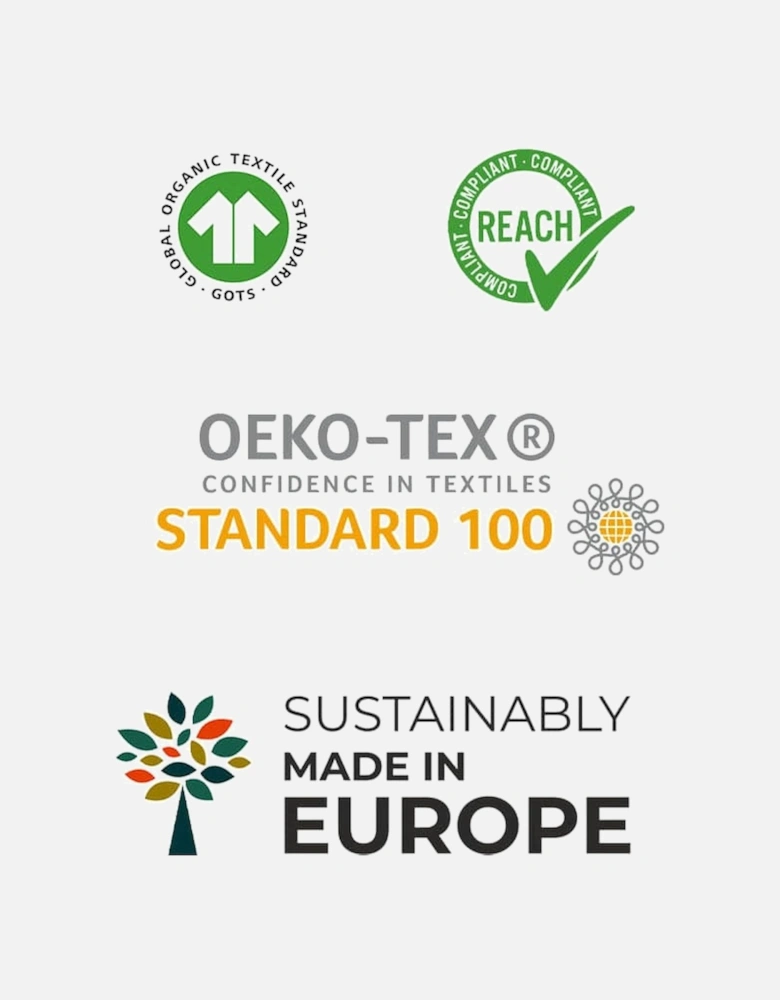 FORREST 3 Piece Reversible Cot Bed Set – Organic Cotton Baby Bedding - Woody