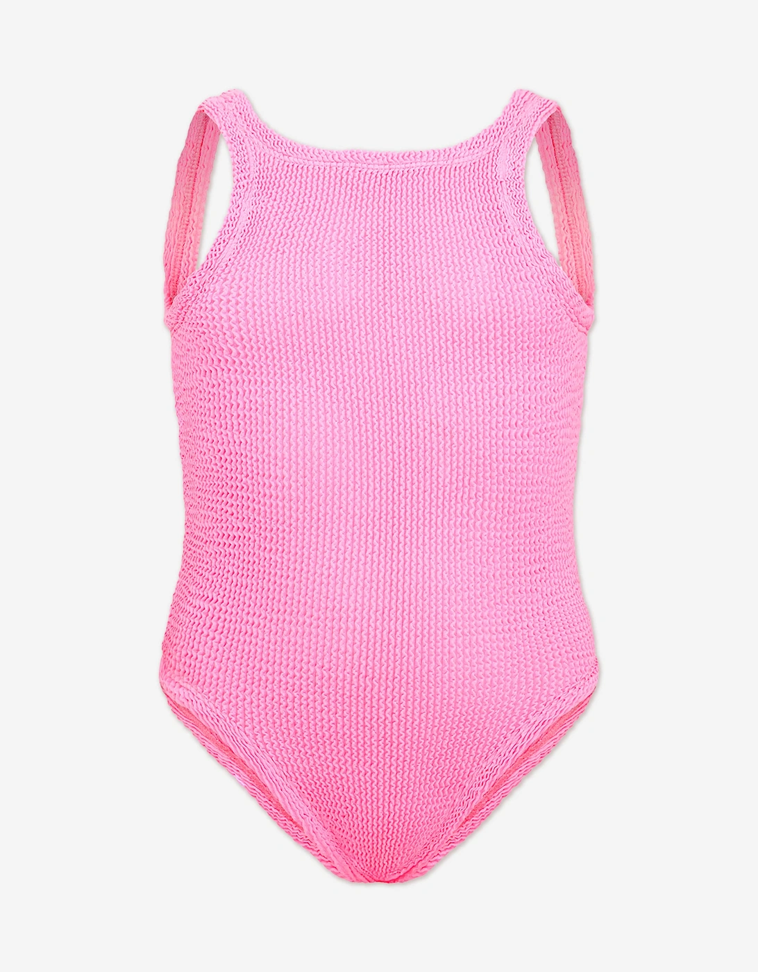 Girls Classic Swimsuit in Pink, 4 of 3