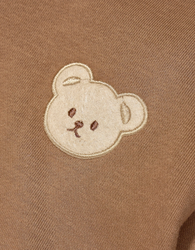 Kids The Bear Colour Tracksuit in Brown