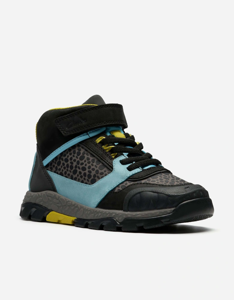 Boys Steggy2 Trainers in Grey (Standard Fit)