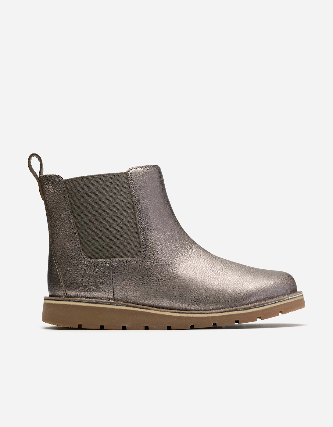 Girls Leather Joyful Sky Boots in Purple, 7 of 6