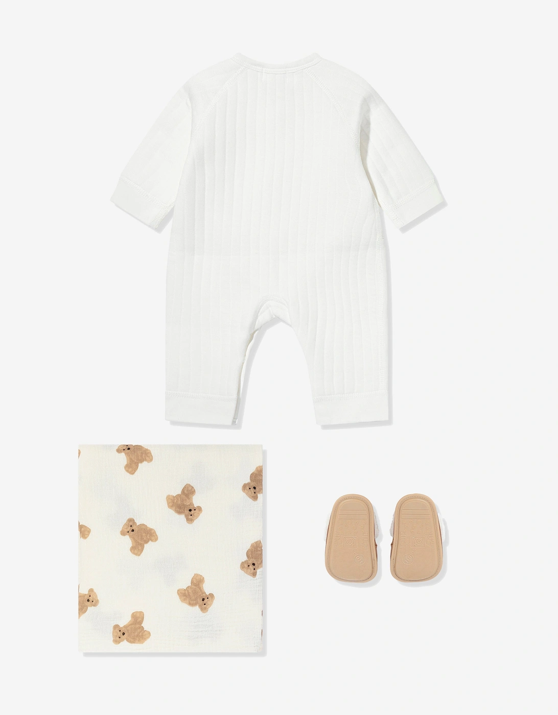 Baby The Cozy Boucle Bear Gift Box in Ivory